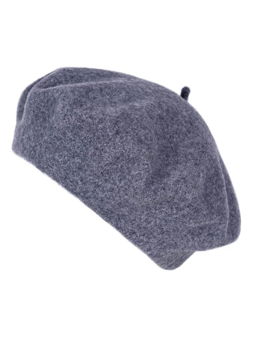 Béret Feutre de Laine Yva Made in UE Gris