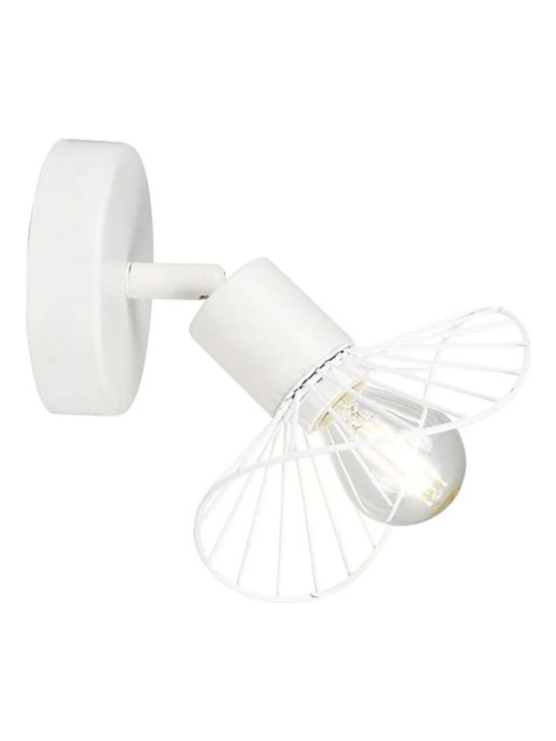 Applique spot orientable Capeline blanc Blanc