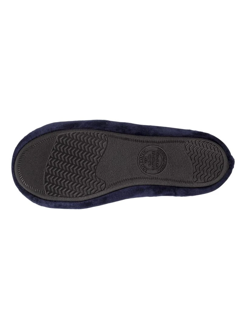 Chaussons ballerines Femme Marine Petit Nœud   Bleu marine