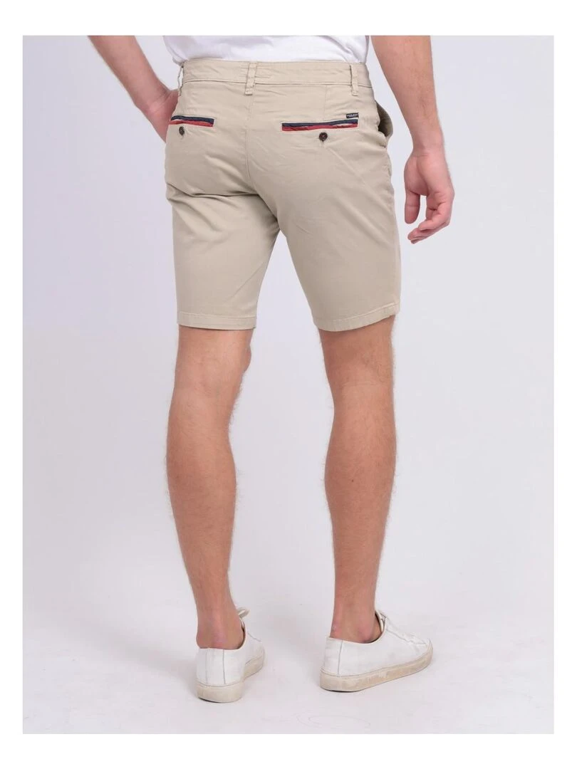 Bermuda chino slim BERKLEY Beige