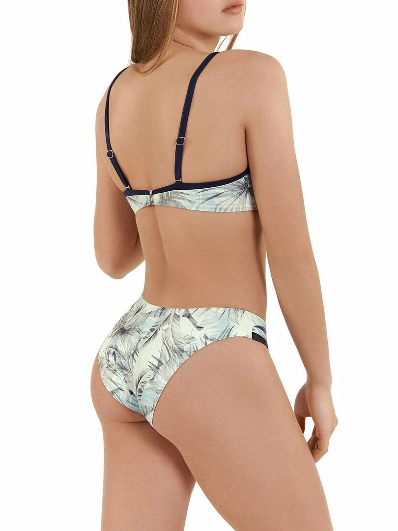 Bas maillot slip de bain échancré Ensenada   Bleu
