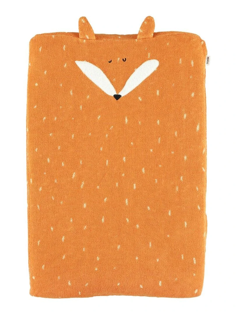Housse matelas à langer 70x45cm MR. FOX Orange