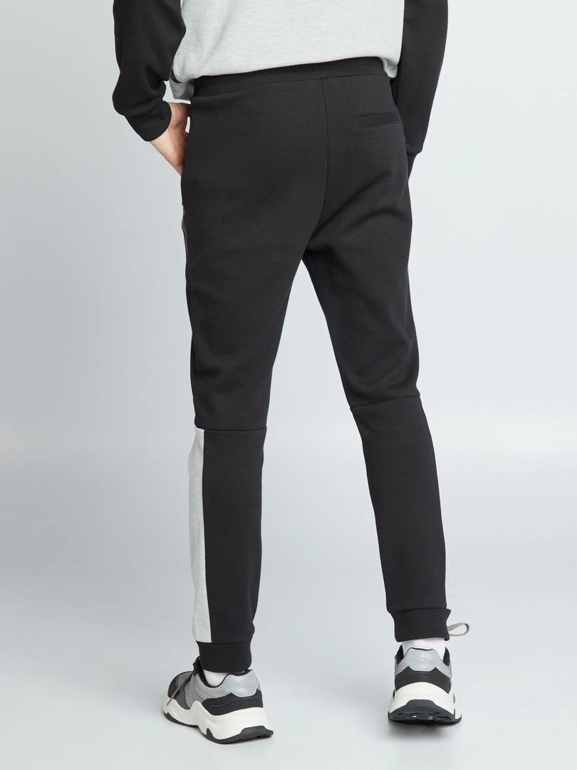 Lot de 3 paires de chaussettes imprimé 'damier'   Noir