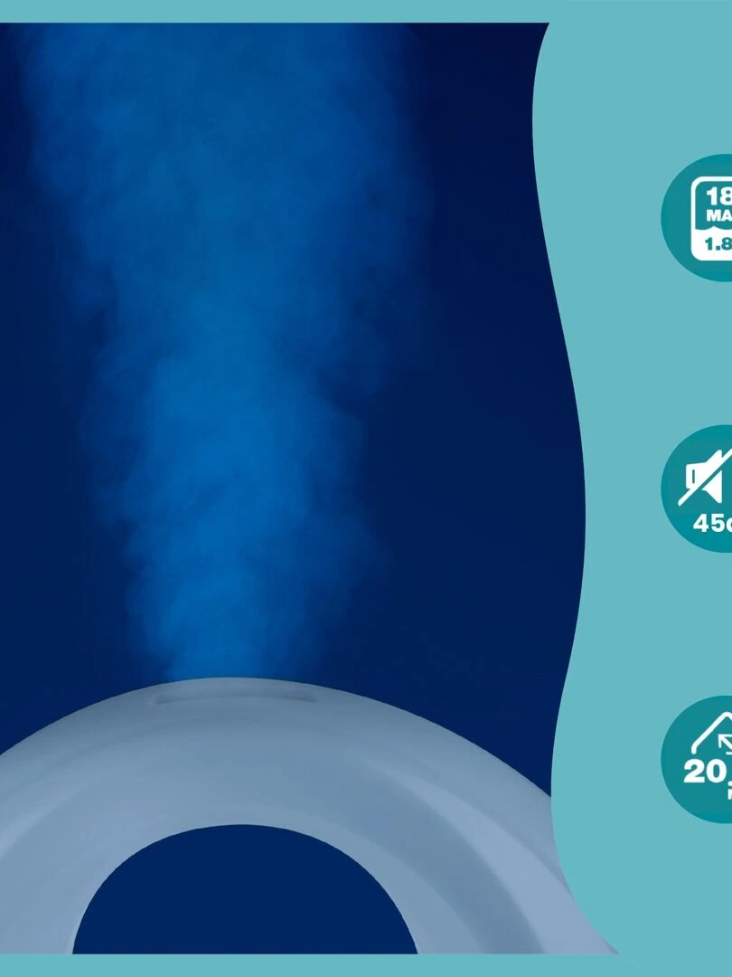 Humidificateur Hygro Babymoov   Bleu