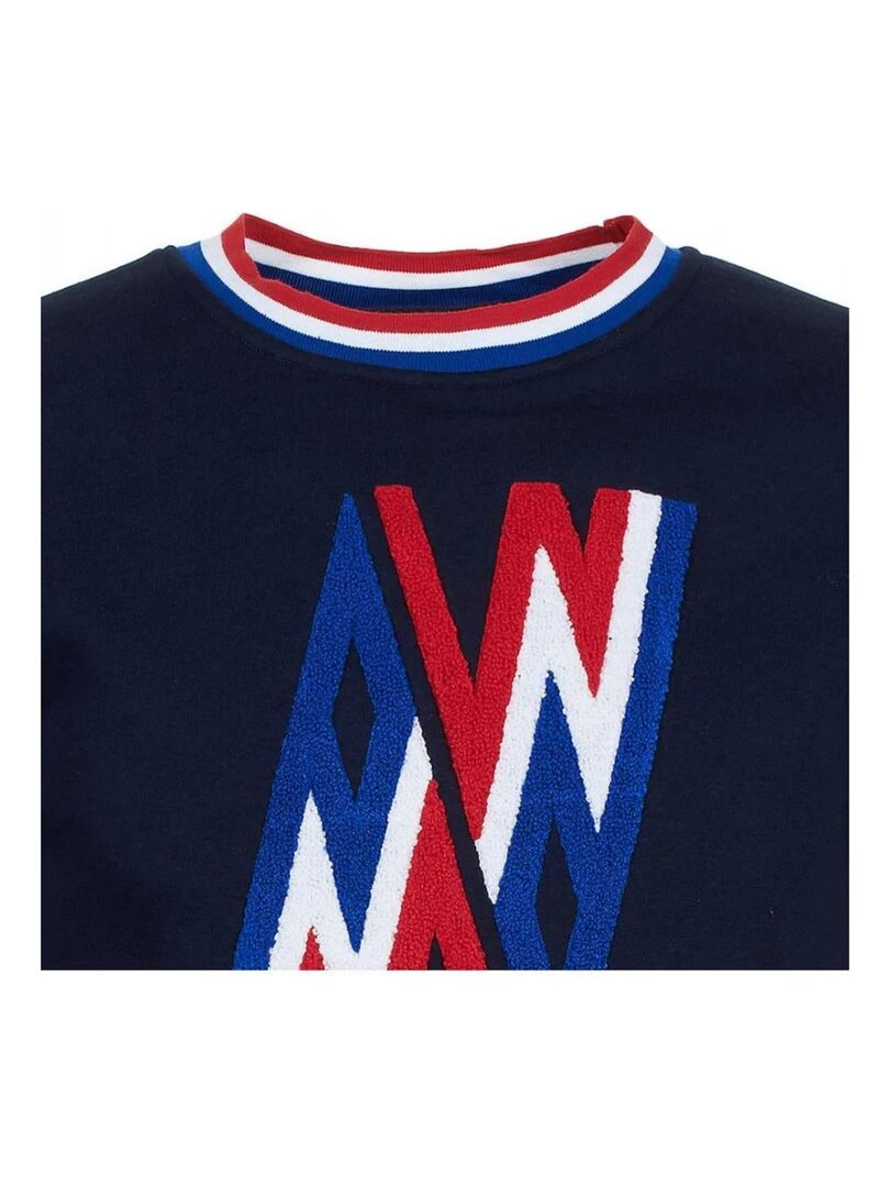 Sweat homme CONTAMINE   PEAK MOUNTAIN   Bleu marine