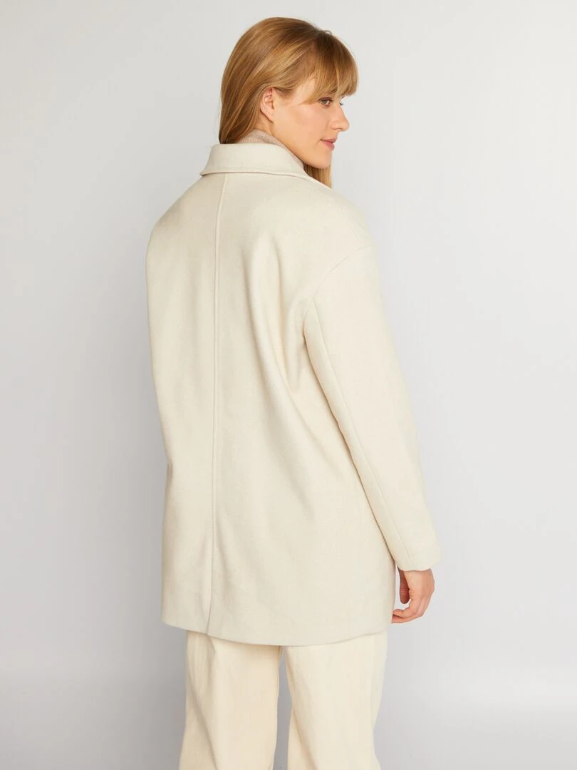 Manteau mi long   Beige