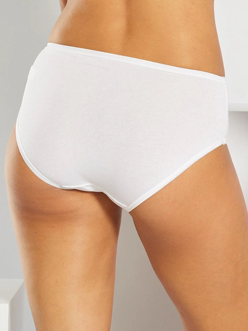 Lot 3 culottes classique 'Sans Complexe'   blanc