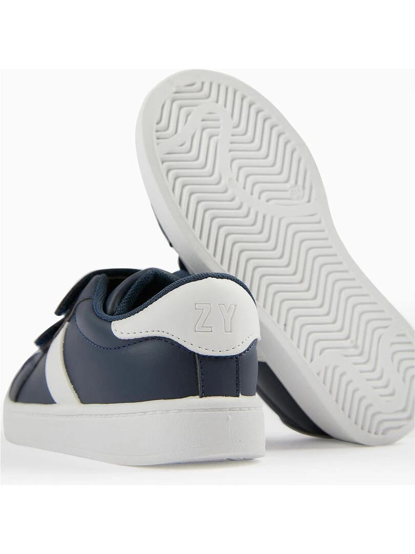 Baskets pour Garçon  READY PLAYER   Bleu foncé
