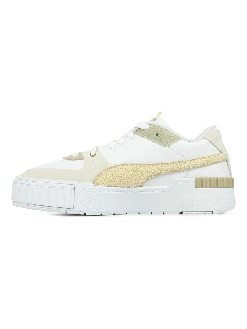 Baskets Cali Sport Varsity   Blanc Beige