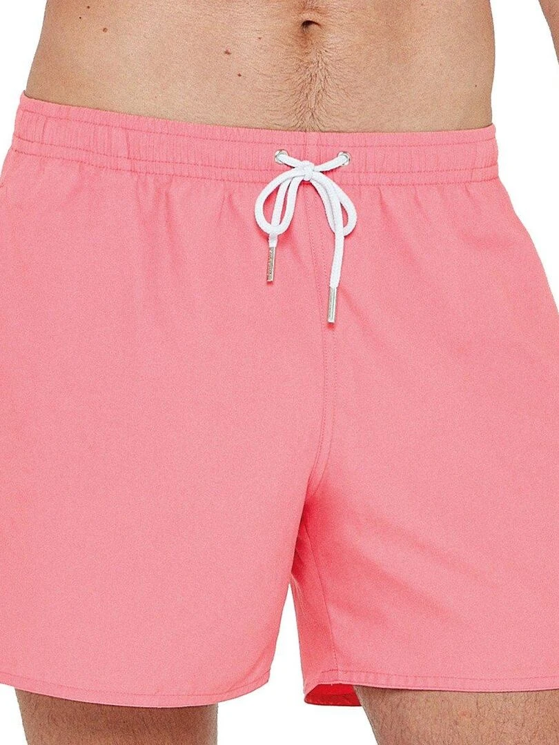 Maillot de bain short à séchage rapide Digue Rose