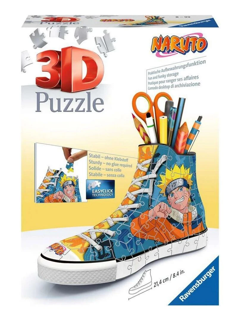 Puzzle 3D 108 pièces sneaker : Naruto N/A