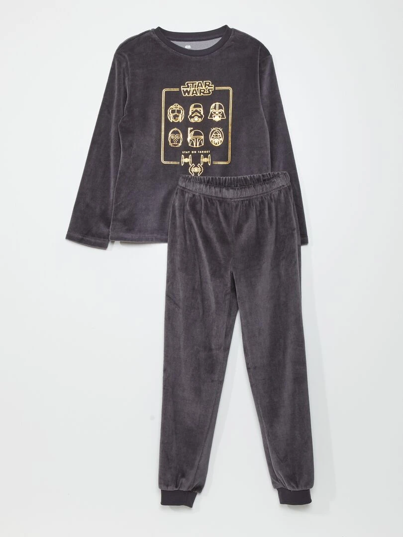 Ensemble pyjama t shirt + pantalon 'Star Wars' 2 pièces Gris