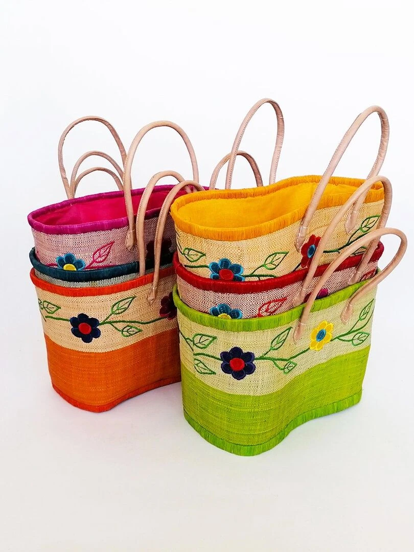 Panier Namakia MM Orange avec pochon Orange