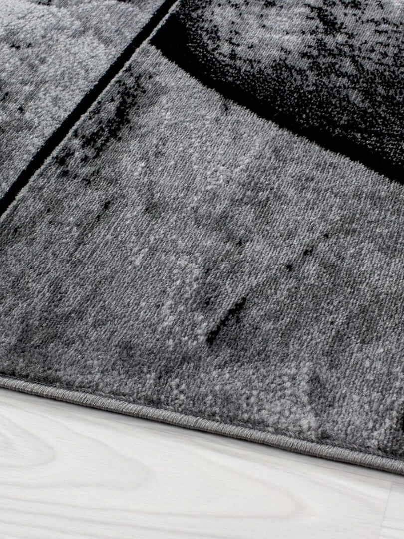 Tapis salon PLONE OEKO TEX® Noir