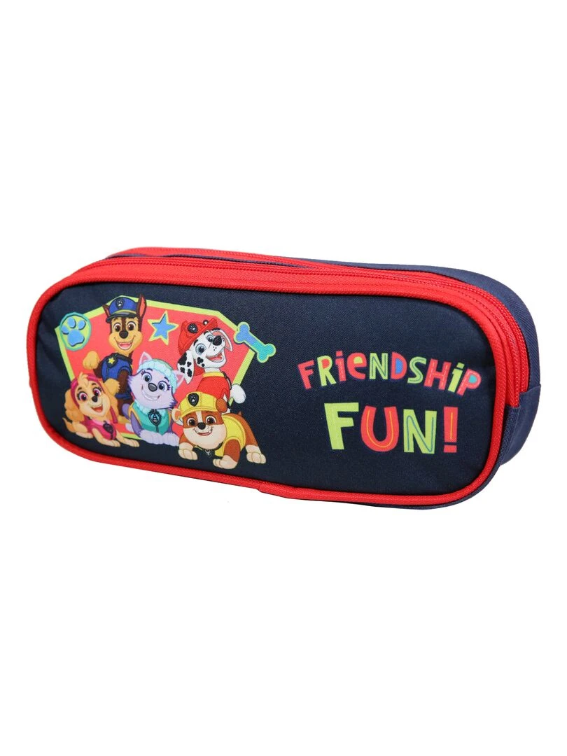 BAGTROTTER Trousse scolaire 2 compartiments Pat'Patrouille Multicolore Multicolore