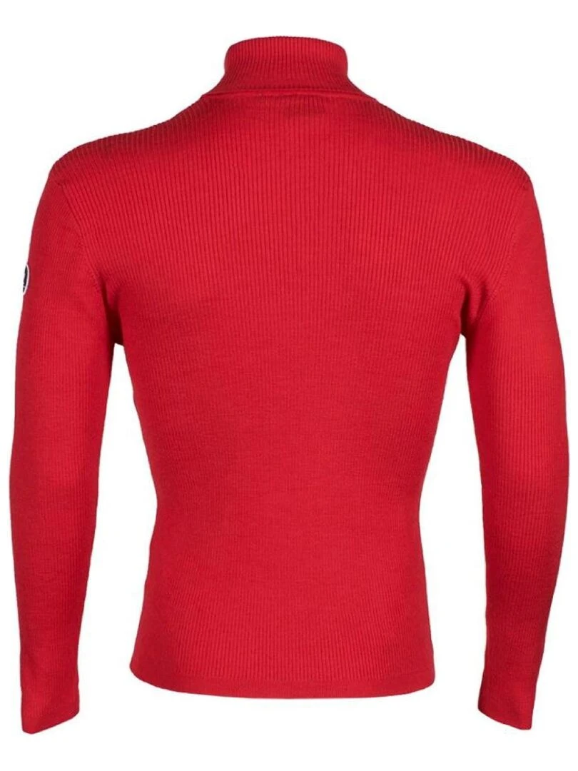 Pull homme CALFY PEAK MOUNTAIN Rouge