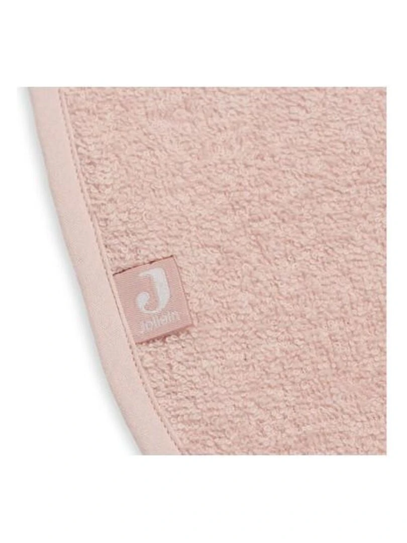 Bavoir éponge Rose Pale Jollein Rose