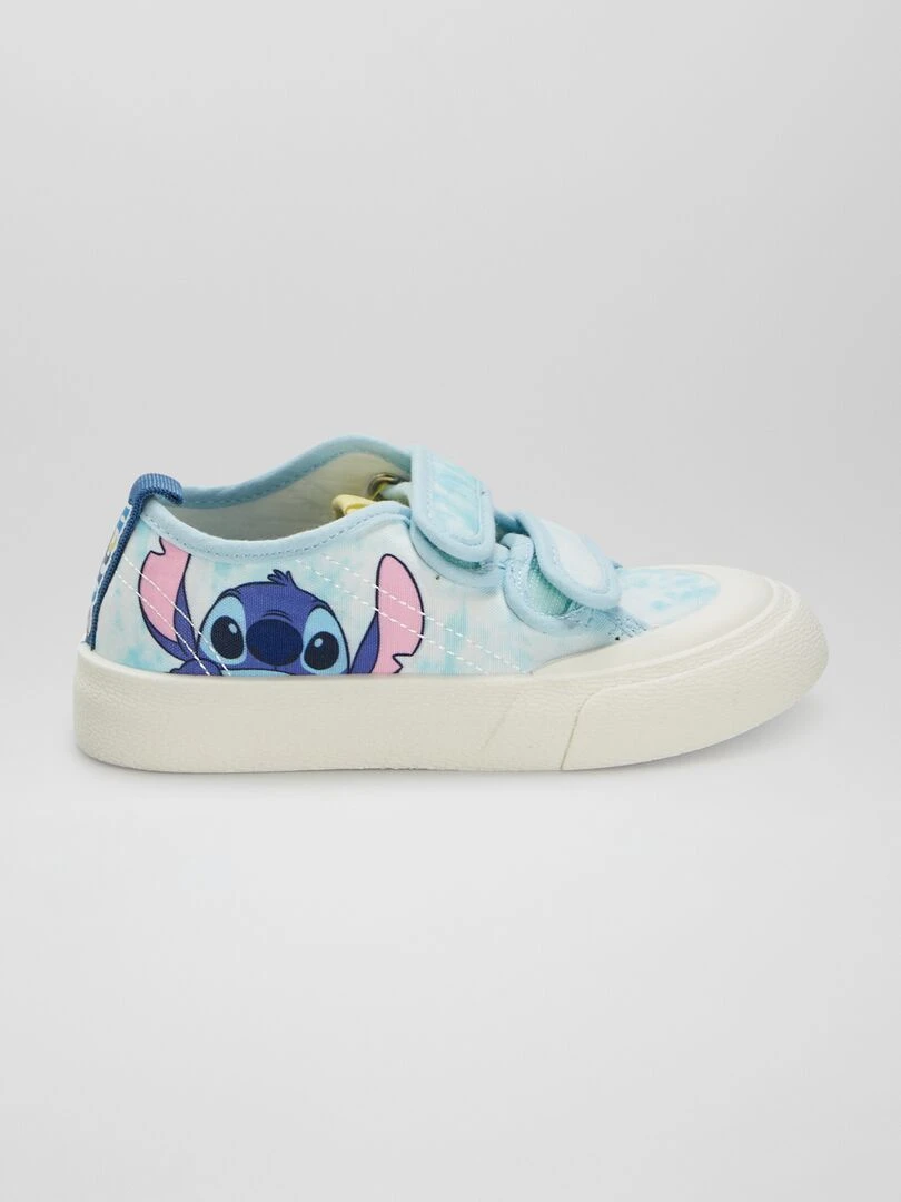 Baskets basses en toile 'Stitch' Bleu