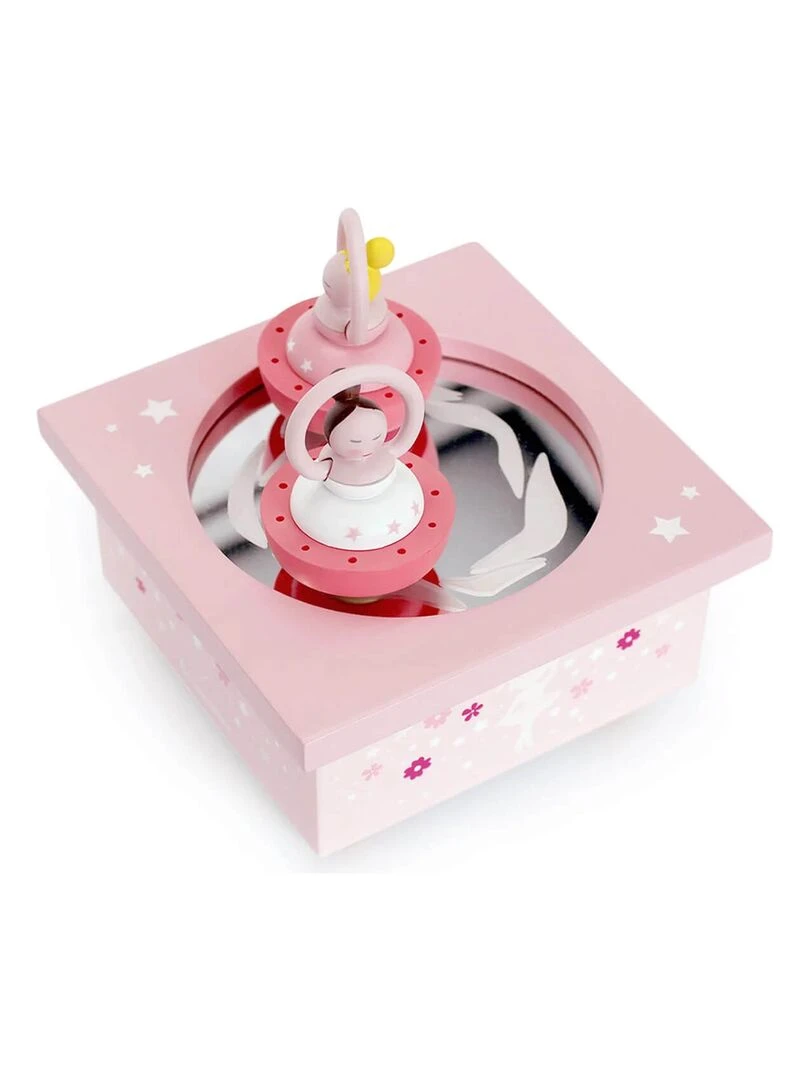 Boîte à musique Bois Ballerine Rose   N/A
