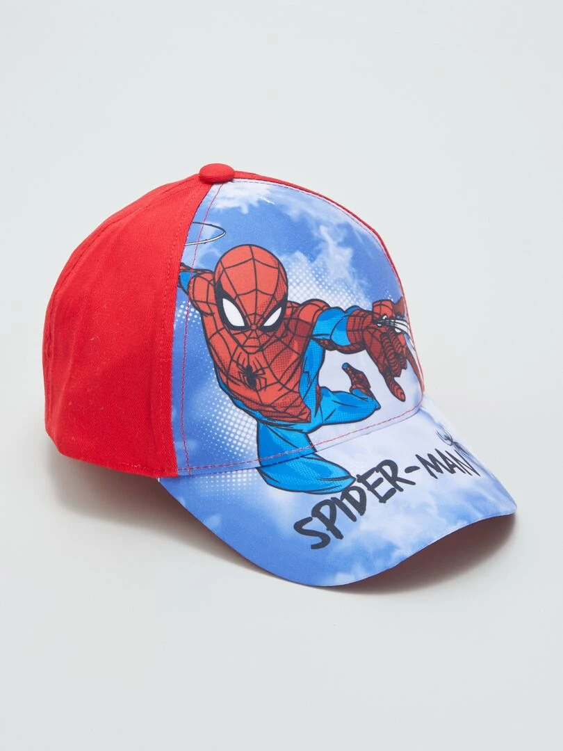 Casquette en toile 'Spider Man' blanc