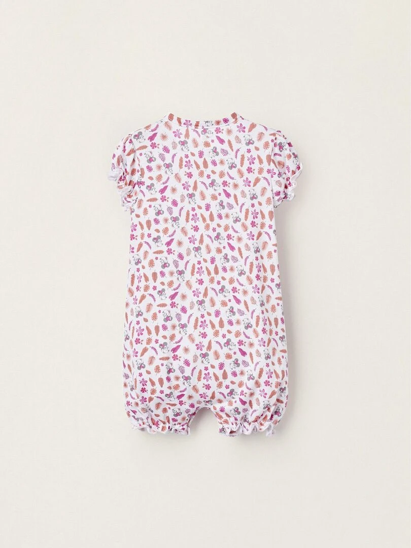 Pack 2 Barboteuses en Coton pour Bébé Fille 'Minnie' MINNIE Multicolore