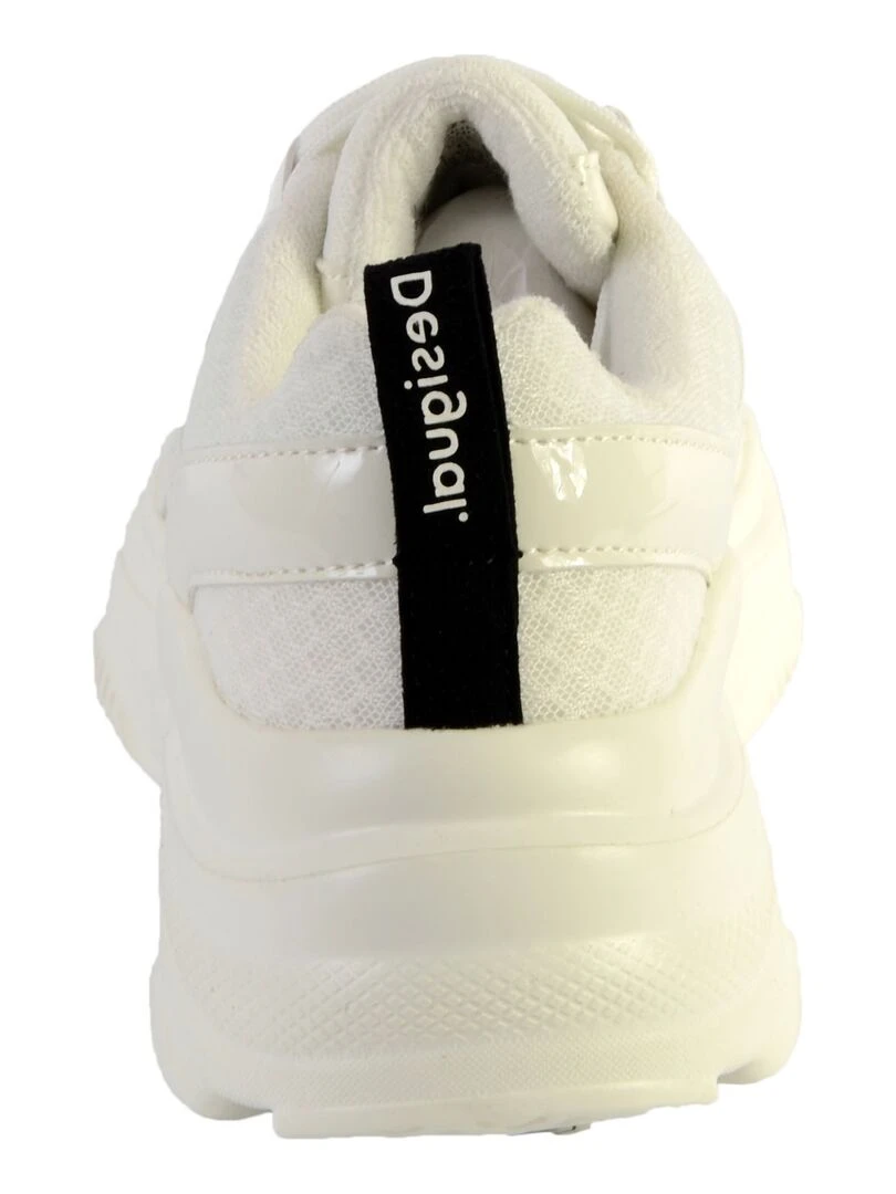Basket Desigual Sneaker Chunky   Blanc