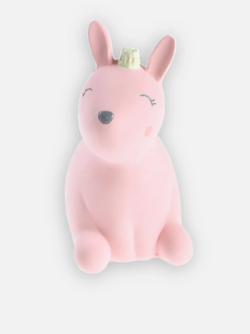 Jouet de bain lapin avec hochet en caoutchouc naturel    N/A