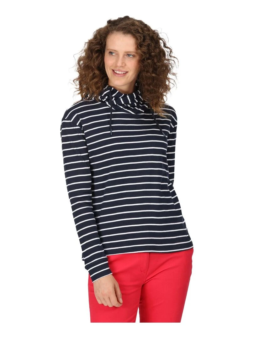 Regatta   Sweat à capuche MONSAL   Bleu Bleu marine Blanc