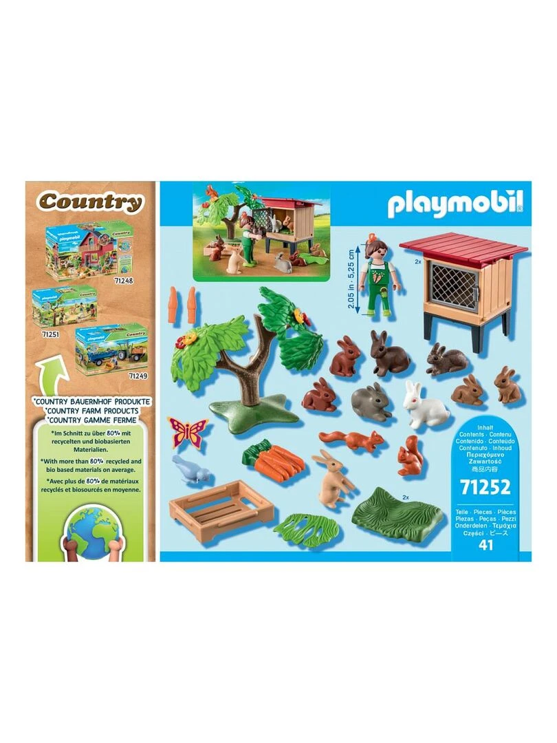 71252 'Playmobil' Enfant et lapins   N/A