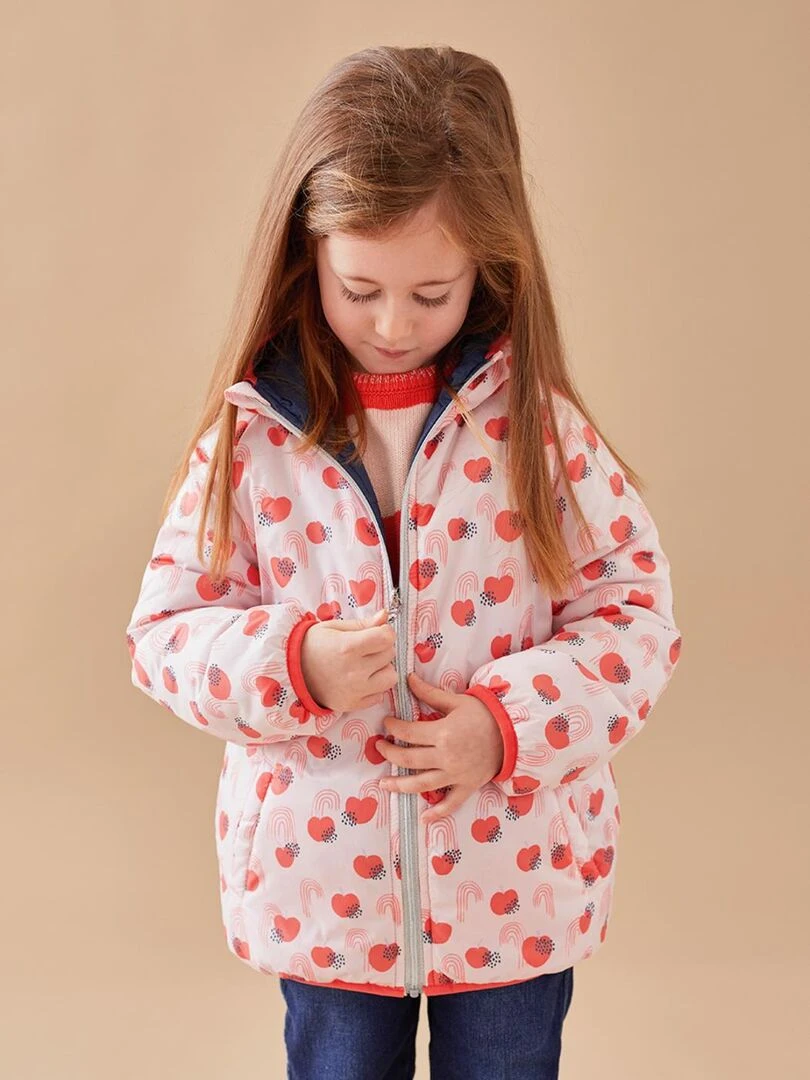 Veste reversible clair/bleu Noukie's Rose