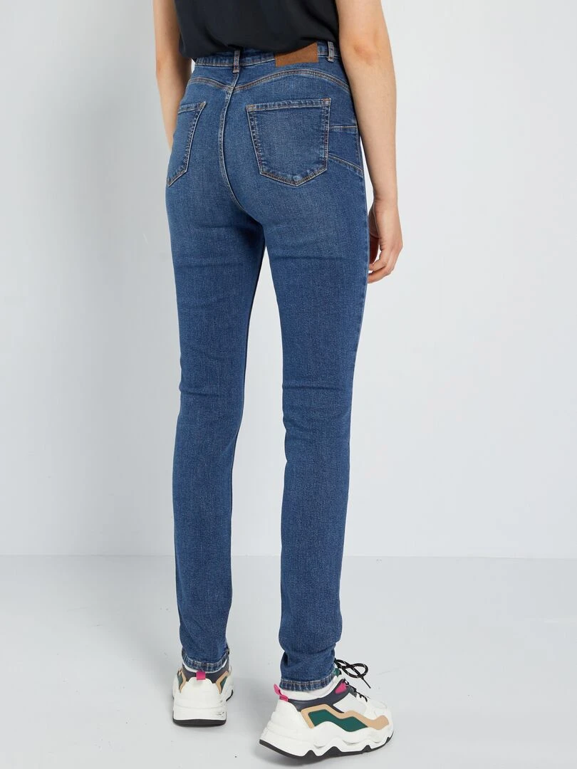 Jean skinny à taille haute   L32   Stone