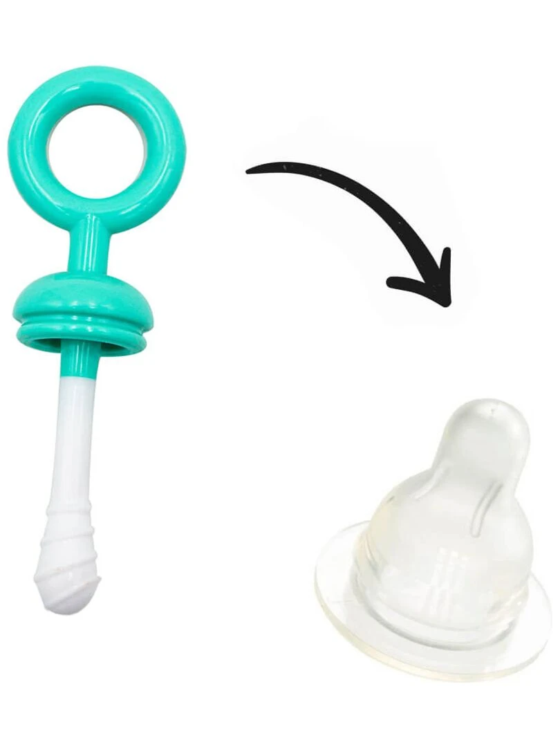 Goupillon + brosse Tétine 101 Dalmatiens   Bleu