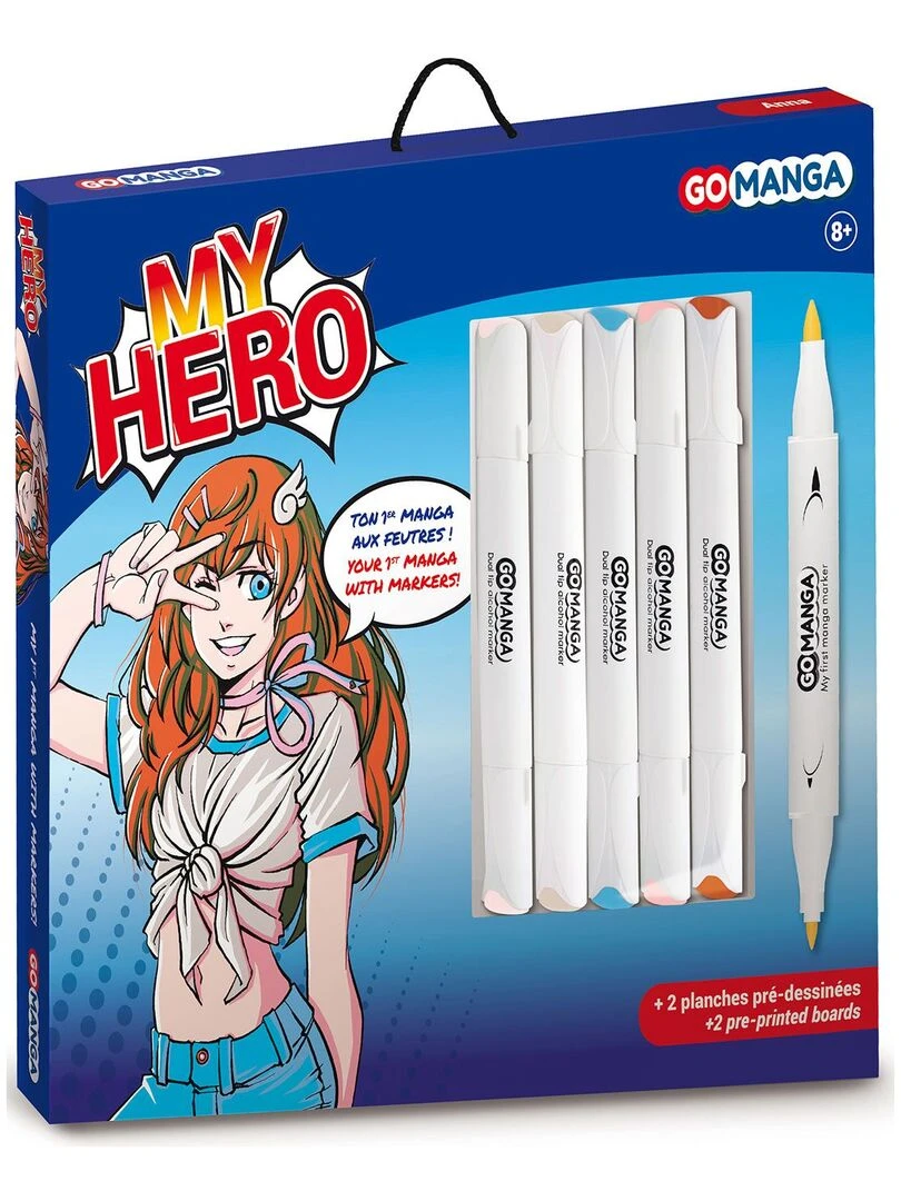 Kit de dessin My Hero Go Manga   Anna   N/A