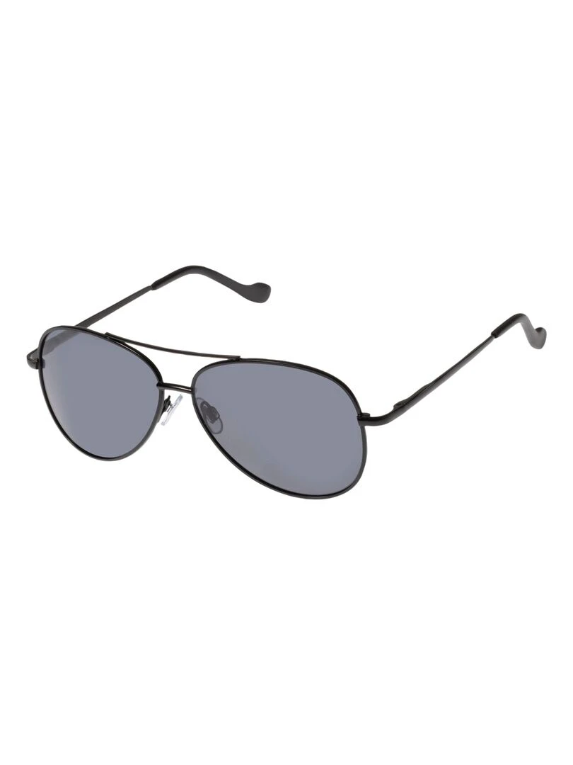 Lunettes de Soleil mixte Noir monture pilote Noir