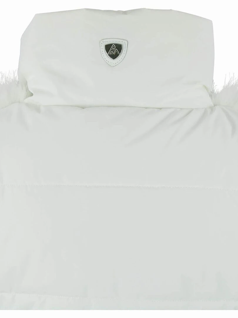Doudoune sans manches AFUR   PEAK MOUNTAIN   Ecru