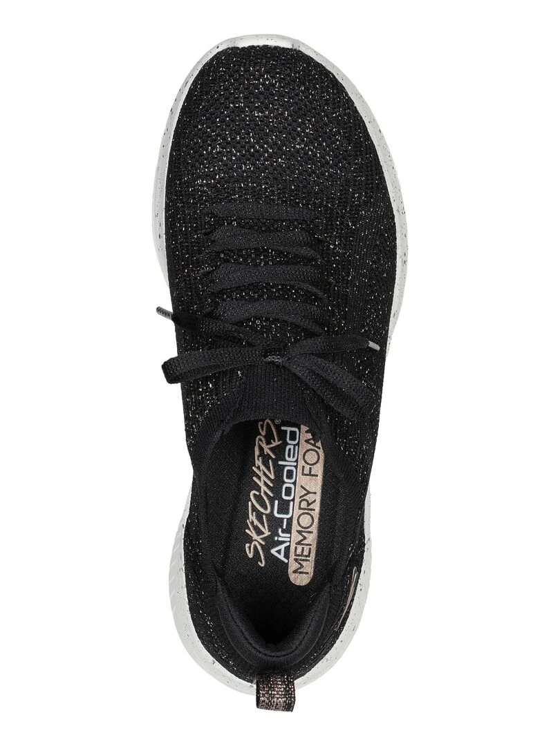 Basket à Lacets Skechers Let's Dance   Noir