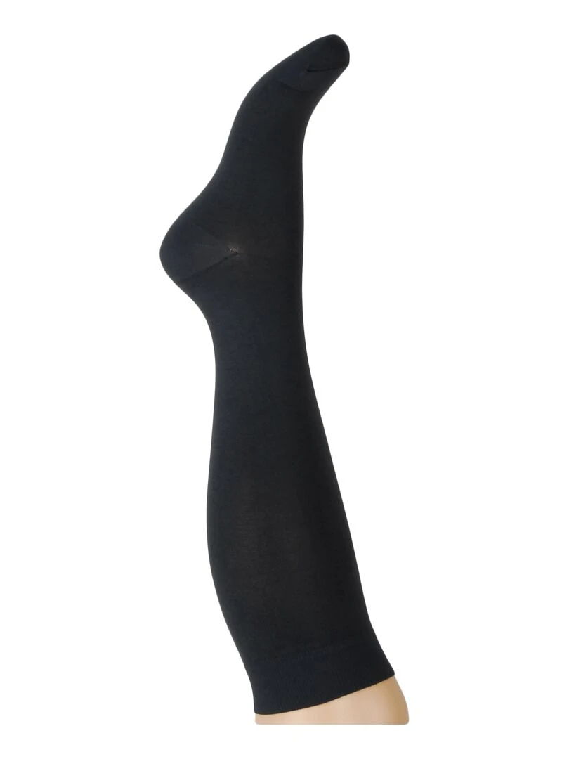 Repomen Chaussettes Compression moyenne Business et Voyage Gris