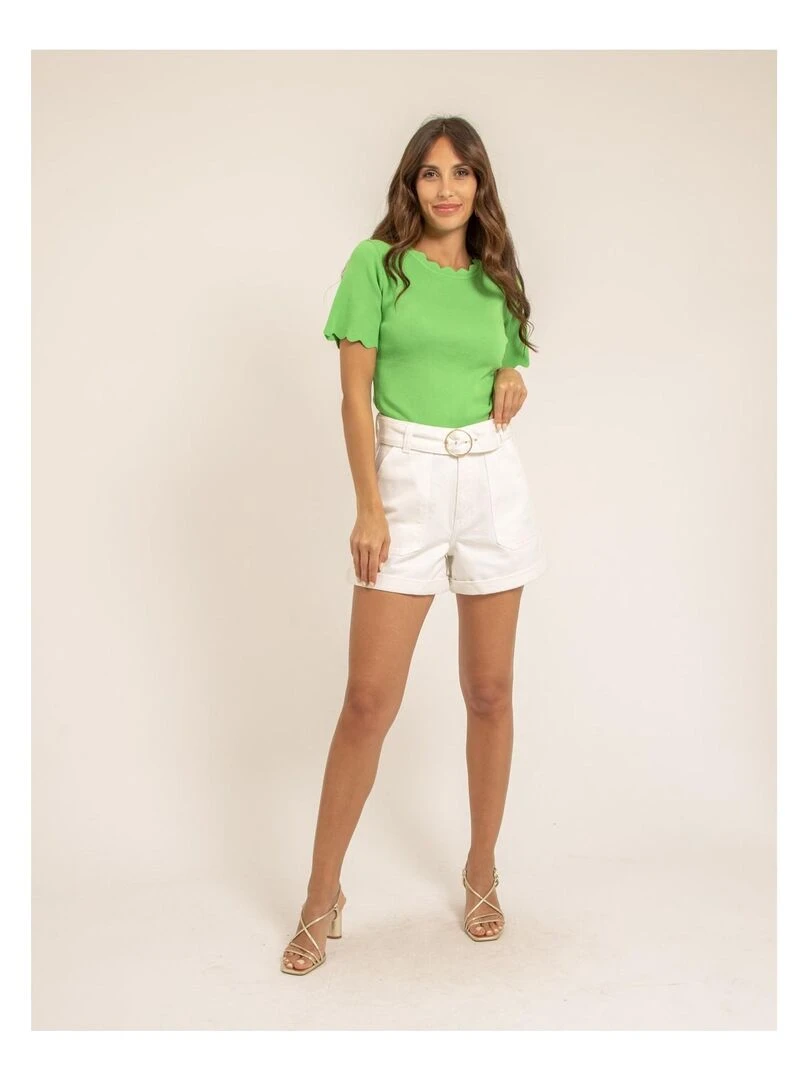 T shirt FILAMIE   Vert