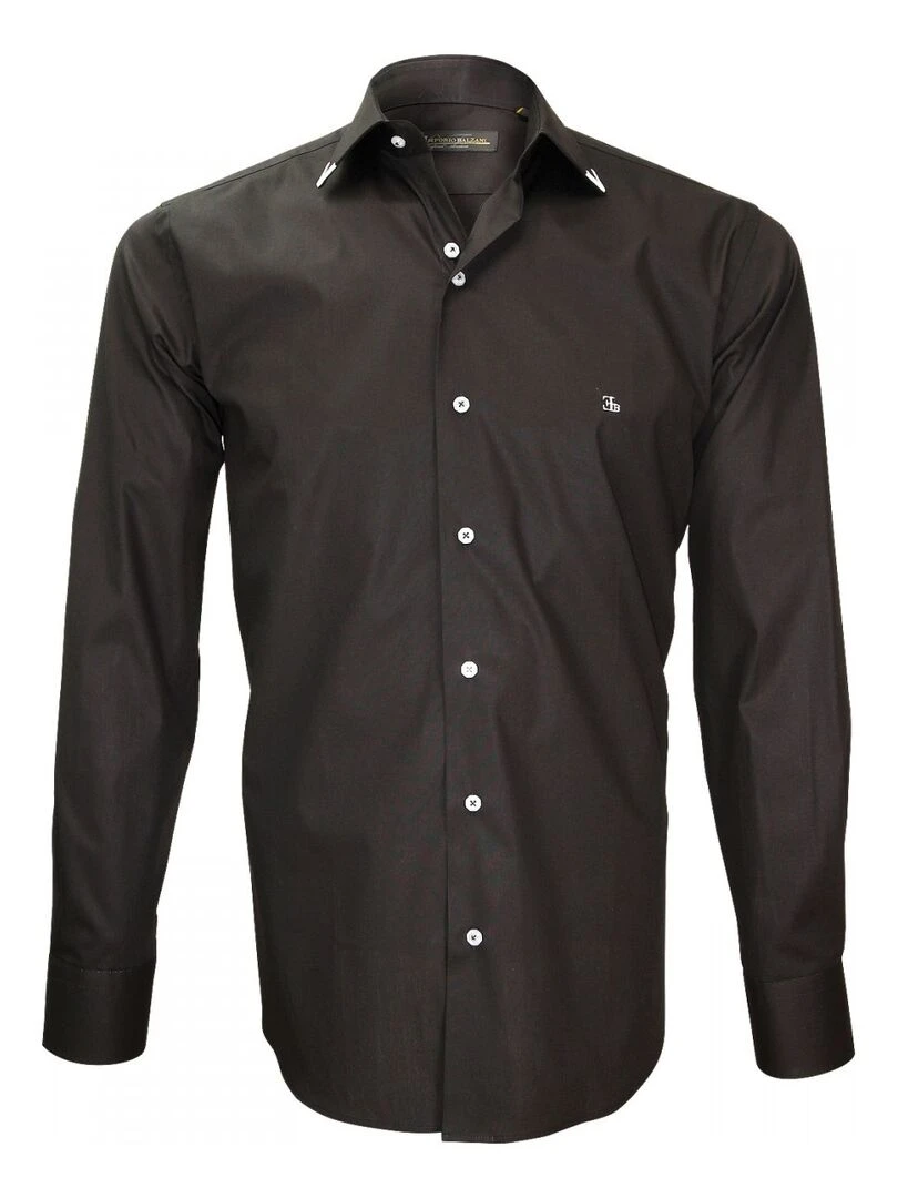 Chemise mode FLAMINIO Noir