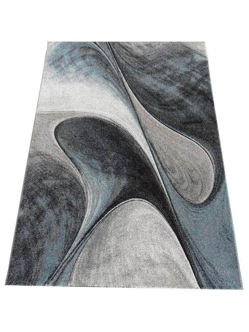 Tapis salon GARCA OEKO TEX®   Bleu