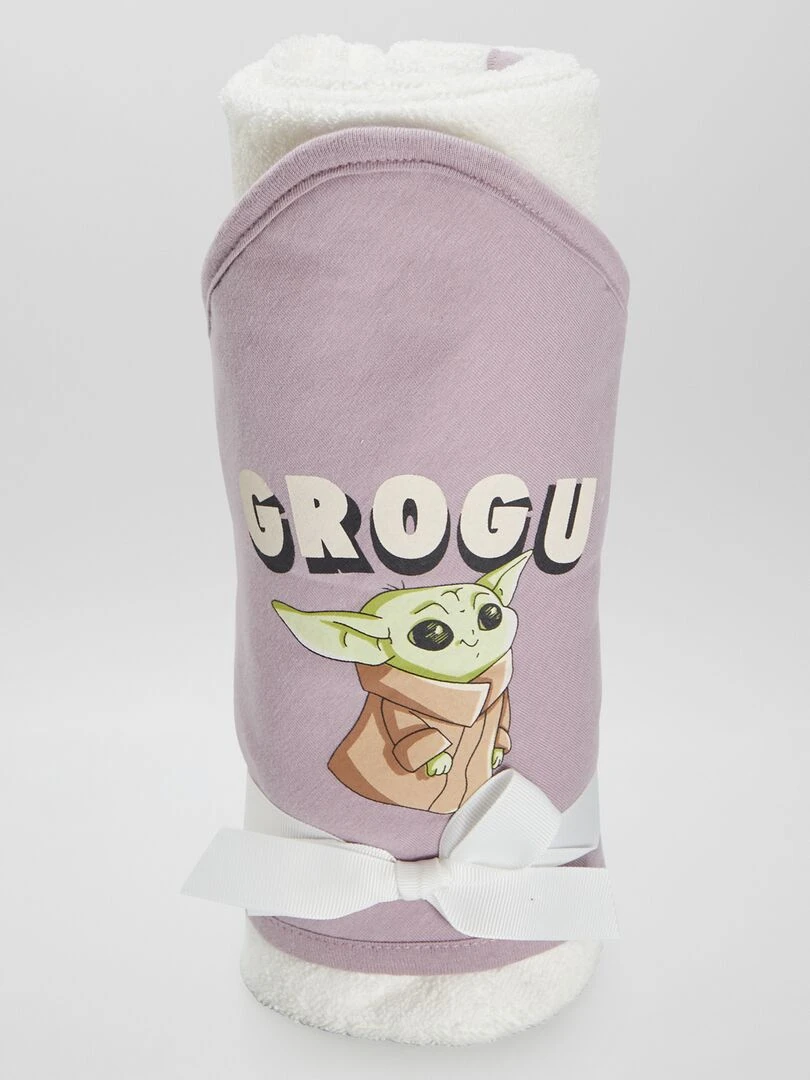 Cape de bain 'Bébé Yoda' de 'Star Wars' Violet