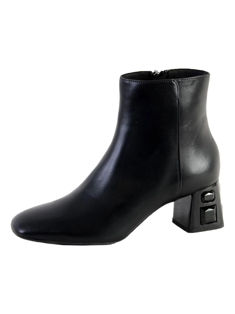 Bottes Geox D Seyla Plus A Nappa Goat LE Noir