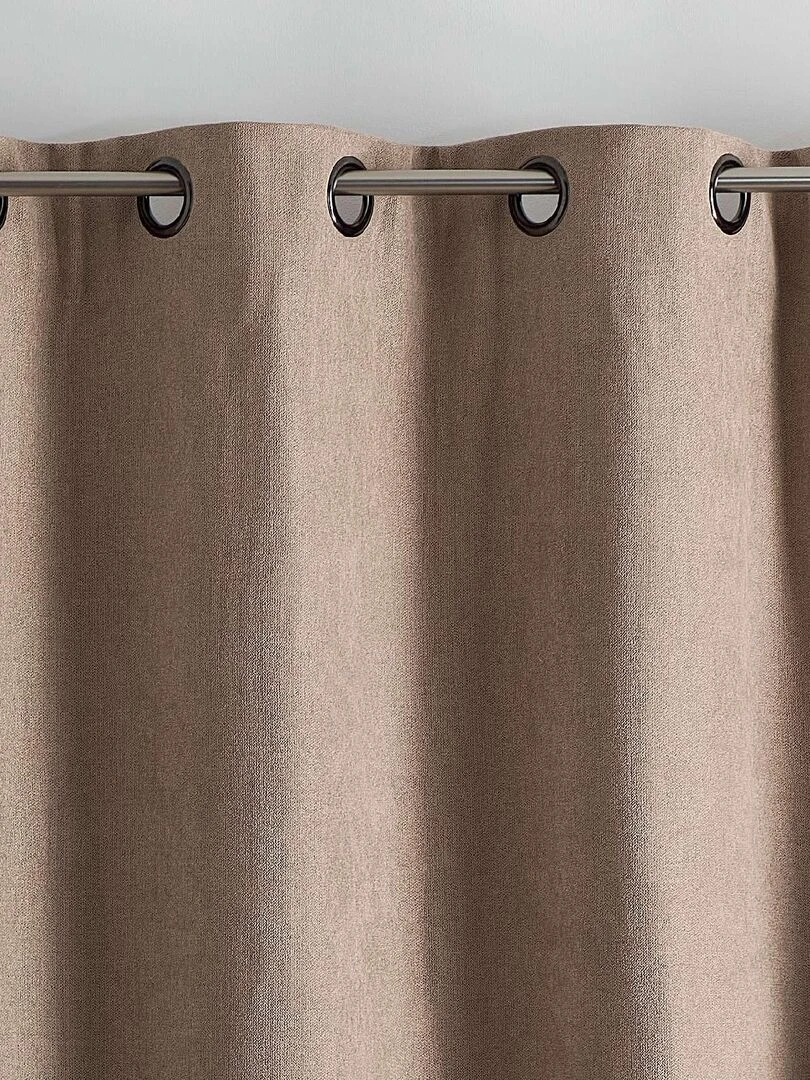 Rideau semi occultant phonique thermique KONFOR   Beige