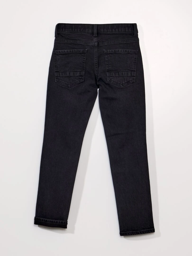 Jean slim 5 poches Noir