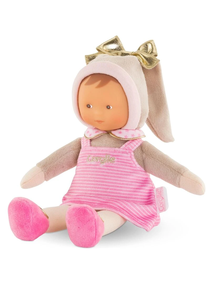 Doudou Miss Rayée Rêves d'Étoiles Rose