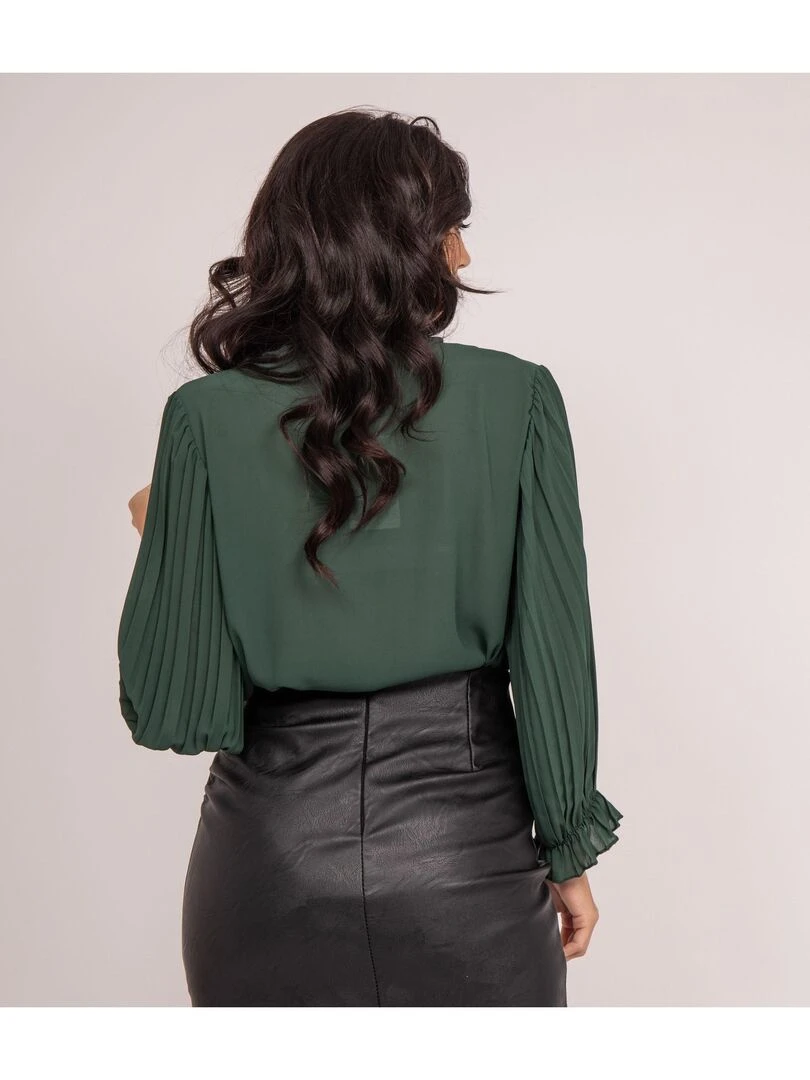 Blouse fluide FUGGIA Vert