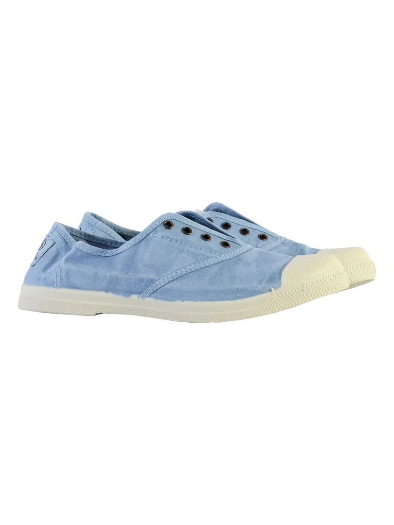 Tennis à lacet Natural World   Bleu