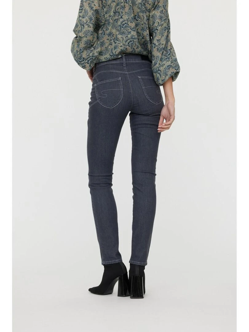 Lee Cooper   Jean coton slim push up JINNIE   Gris