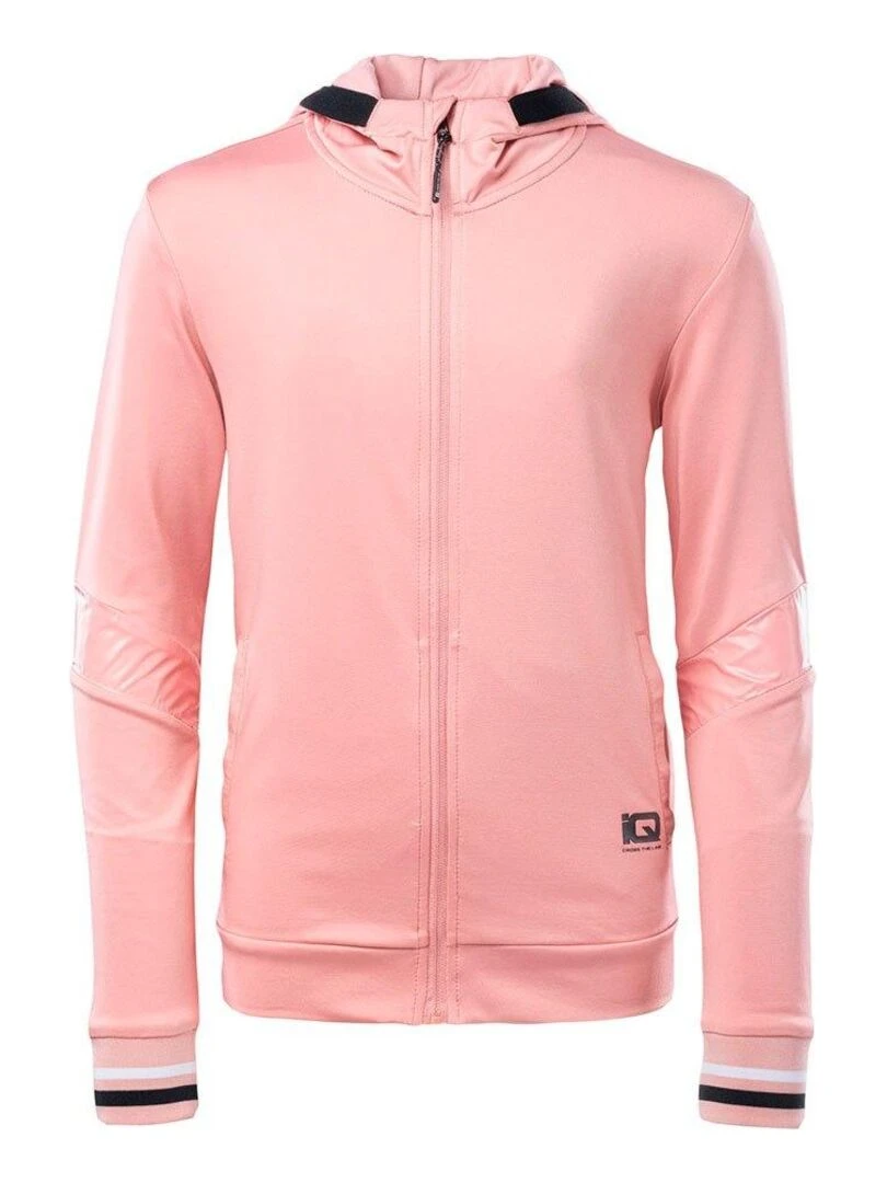 IQ Veste à capuche CLOVI Rose parme