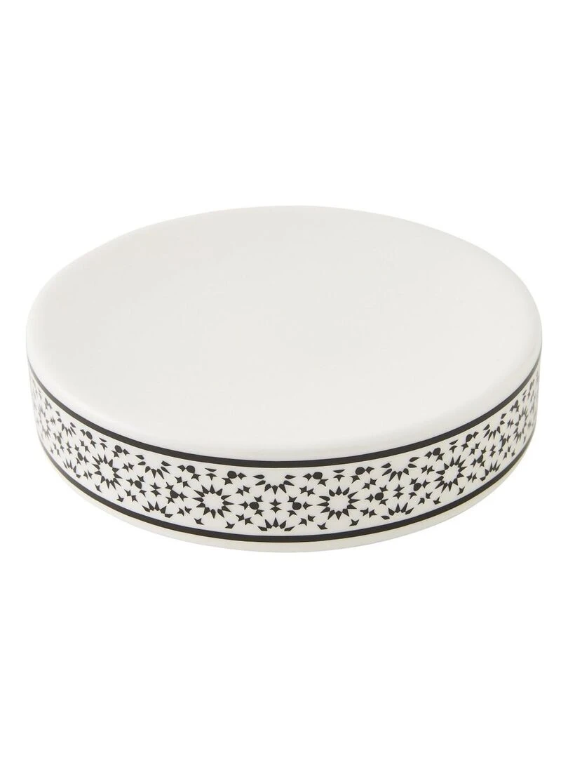 Guy Levasseur   Set de salle de bain en porcelaine blanc   4 pièces   Beige